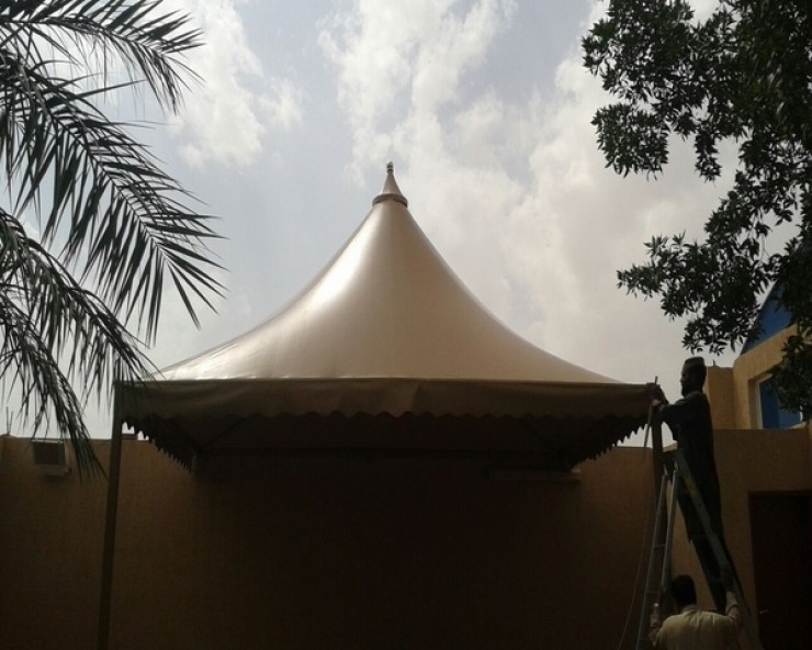 مظلات وسواتر بصمة اتقان للمقاولات 